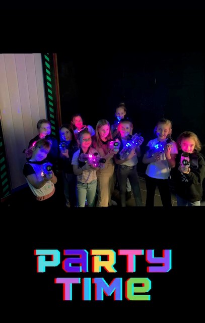 kinderen lasershoot party